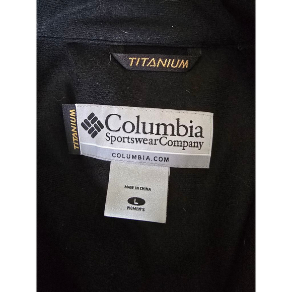 Columbia Brown Titanium Softshell Jacket Women's Large - Picture 6 of 6